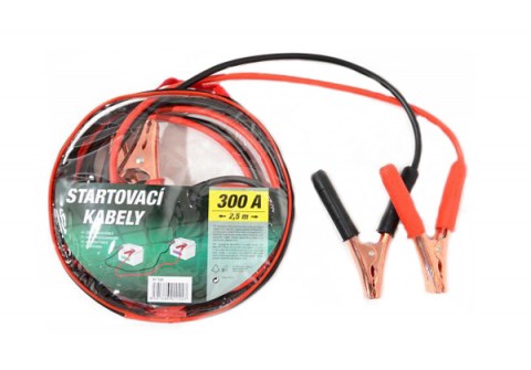 Káble štartovacie 300A 2,5m COMPASS 01122