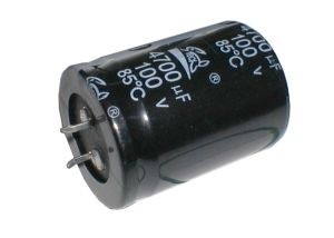 Kondenzátor elektrolytický   4G7/100V 35x50mm SNAP-IN 105°C