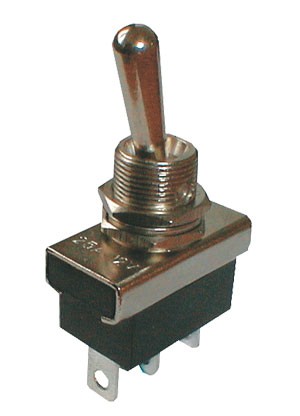 Prepínač páčkový  2pol./3pin  ON-ON  12V