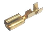 Zdierka faston  neizolovaná 6.3mm  1-2.5mm