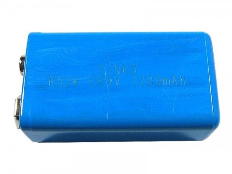 Batérie lítiová 6F22 9V/1200mAh TINKO