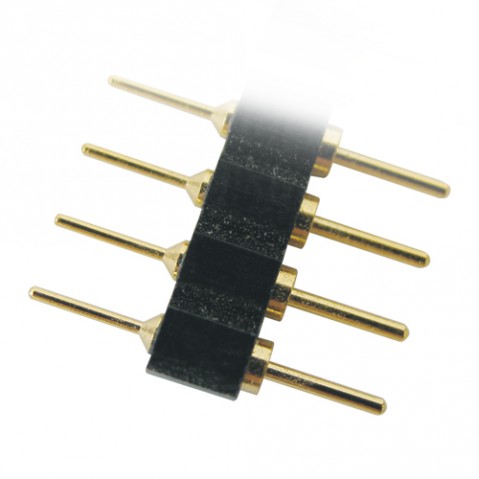 Lámací řadová vidlice oboustranná 40 pin, RM=2,54 mm, zlacené kontakty