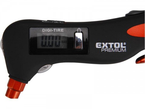 Merač tlaku v pneumatikách EXTOL PREMIUM 8863050 EMERGENCY 5v1