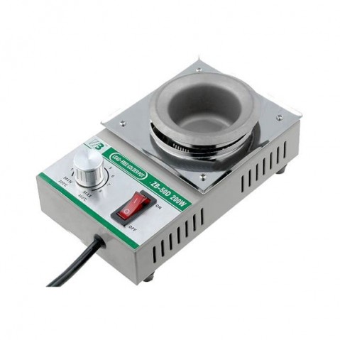 Spájkovacia kúpeľ ZB-50D pre 500g spájky, 230V/200W, bezolovnatá