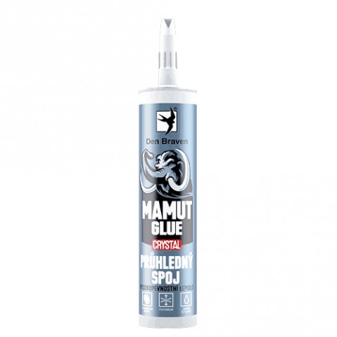 Lepidlo DEN BRAVEN MAMUT CRYSTAL transparentný 290ml