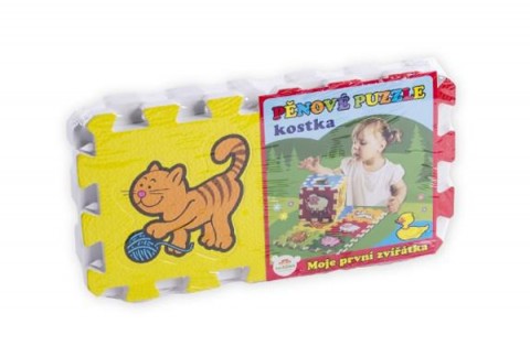 Detské puzzle TEDDIES Moje prvé zvieratká 6ks