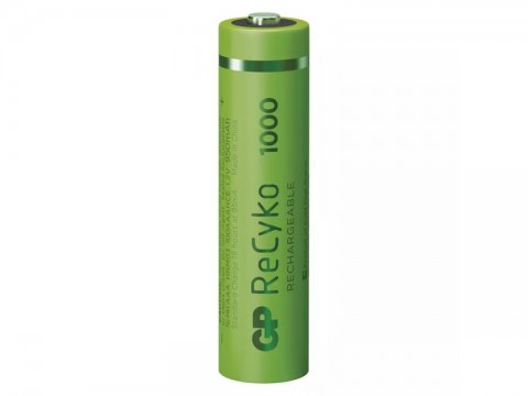 Batérie AAA (R03) nabíjacie 1,2V/950mAh GP Recyko  4ks