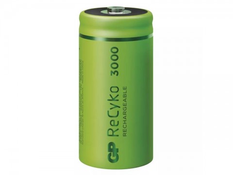 Batérie C (R14) nabíjacie 1,2V/3000mAh GP Recyko  2ks