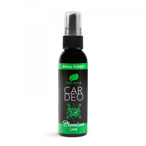Osviežovač vzduchu - Paloma Car Deo - prémium line parfém - Royal forest - 65 ml