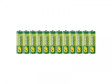 Batérie AA (R6) Zn-Cl GP Greencell 12ks