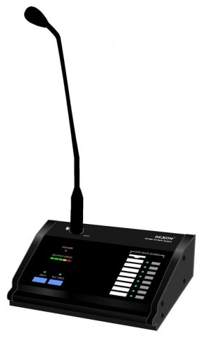DEXON Maticový systém 8x8 - přepážkový mikrofon MRT 8000