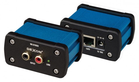 DEXON WA 810RB + WA 810RC sada přenášeče signálu po UTP kabelu 