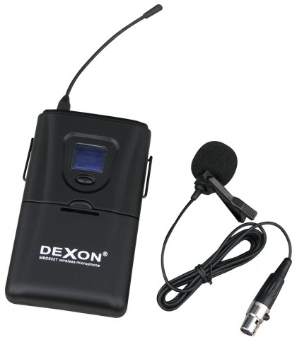 DEXON Pouze vysílač za oděv s klopovým mikrofonem MBD 932T