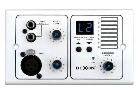 DEXON Maticový systém 8x8 - lokální ovládač se vstupy MRT 8000