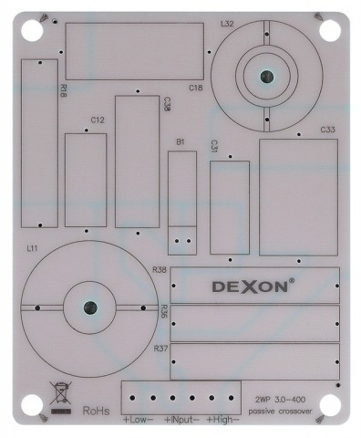 DEXON Plošný spoj 2WP 3,0-400