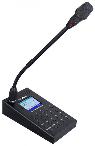 DEXON Přepážkový IP mikrofon s inteligentním řízením PA 701