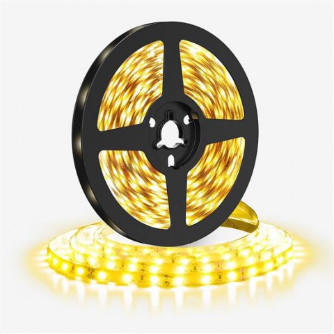 LED pásik 12V 2835 120LED/m IP20 max. 10W/m biela teplá (cievka 5m) SOLIGHT WM611