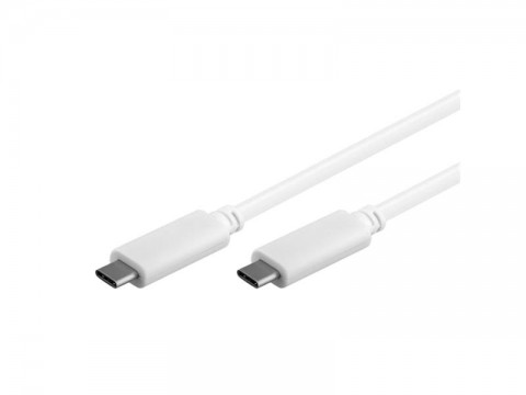 Kábel USB 3.1 C / USB C konektor 1m biely