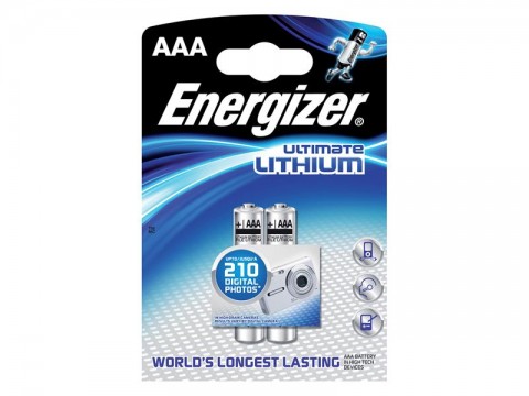Batérie lítiová AAA R03 1,5V ENERGIZER Ultimate 2ks / blister