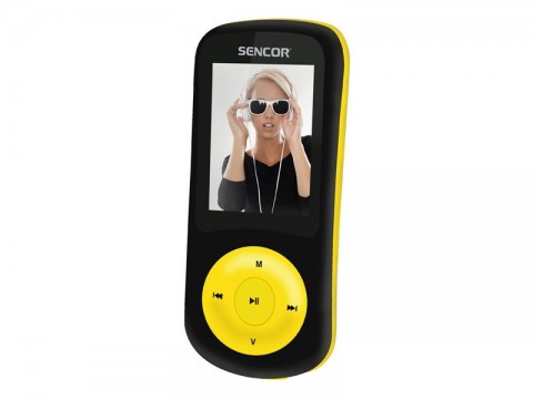 Prehrávač MP3/MP4 SENCOR SFP 5870 Black/Yellow 8GB