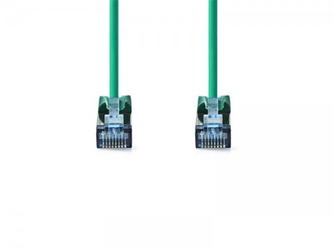 Kábel UTP 1x RJ45 - 1x RJ45 Cat6a 5m GREEN NEDIS CCGP85320GN50