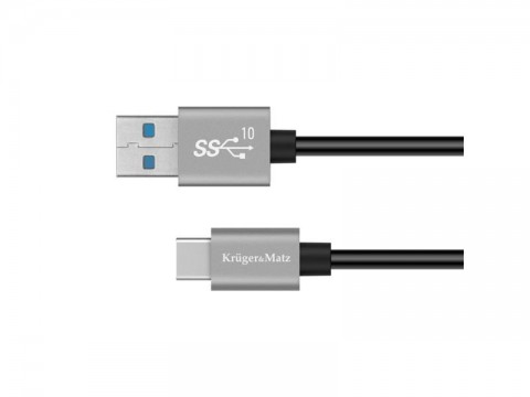 Kábel KRUGER & MATZ KM1263 Basic USB - USB-C 1m
