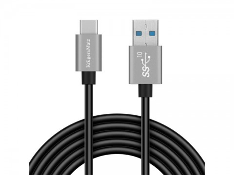 Kábel KRUGER & MATZ KM1263 Basic USB - USB-C 1m