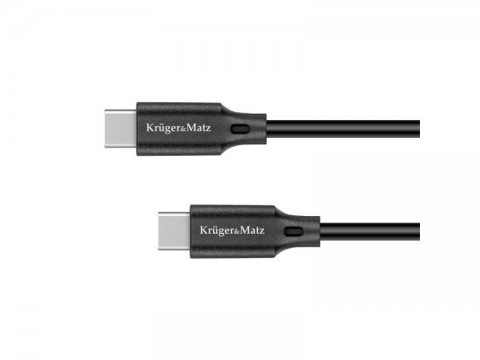 Kábel KRUGER & MATZ KM1261 Basic USB-C/USB-C 2,5m