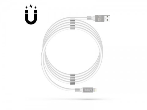 Kábel DELIGHT 55446I-WH USB/Lightning 1,2m White