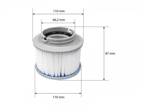 Filter Pool & Spa DONNER MSPA 2ks
