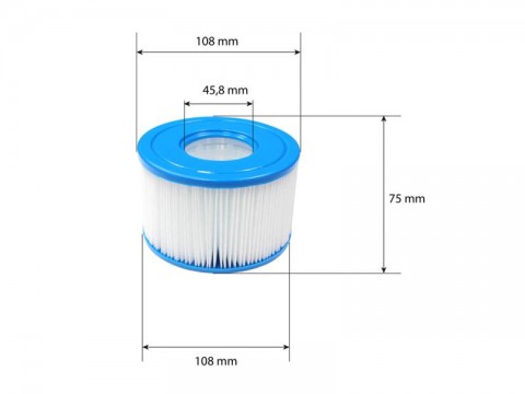 Filter Pool & Spa DONNER INTS1 2ks