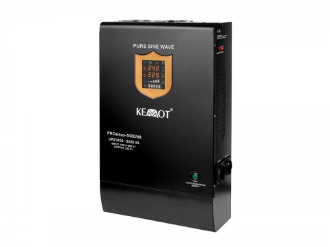 Zdroj záložný KEMOT PROsinus-5000/48 3500W 48V Black nástenný