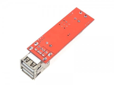Napájací modul, step-down menič 5V/3A, 2x USB,