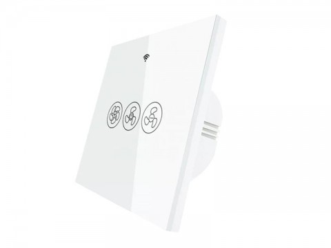 Smart ovládač ventilátorov MOES WS-EU-F WiFi Tuya