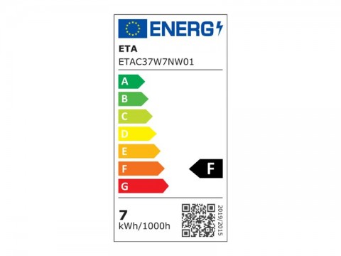 Žiarovka LED E14 7W neutrálna biela ETA ETAC37W7NW01