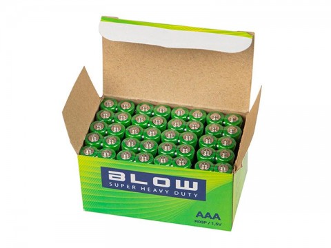 Batéria AAA (LR03) Zn-Cl BLOW Super Heavy Duty 20x 2ks / shrink