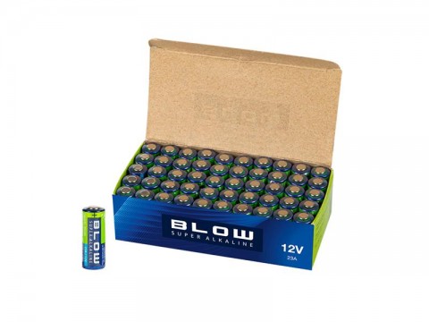 Batéria 23A (12V) alkalická BLOW Super Alkaline 50x 1ks / shrink