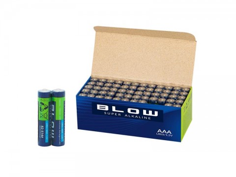 Batéria AAA (LR03) alkalická BLOW Super Alkaline 30x 2ks / shrink