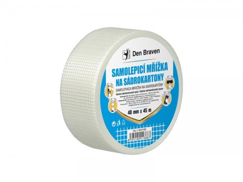 Samolepiace mriežka na sadrokartóny DEN BRAVEN 48mm x 90m