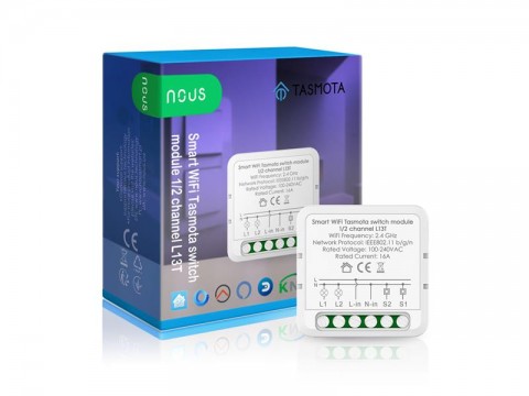 Smart ovládač osvetlenia NOUS L13T WiFi Tasmota