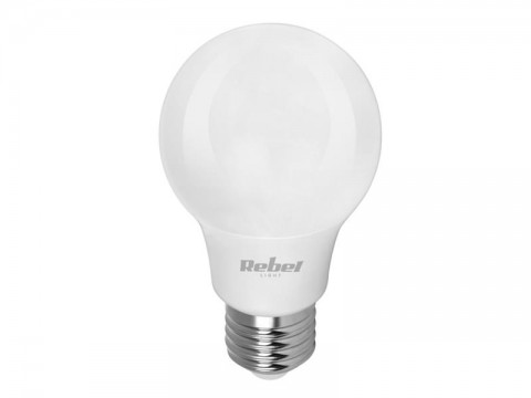 Žiarovka LED E27 8,5 W A60 REBEL biela studená ZAR0553