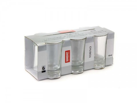 Súprava odlievok BANQUET Torino 6ks 40ml