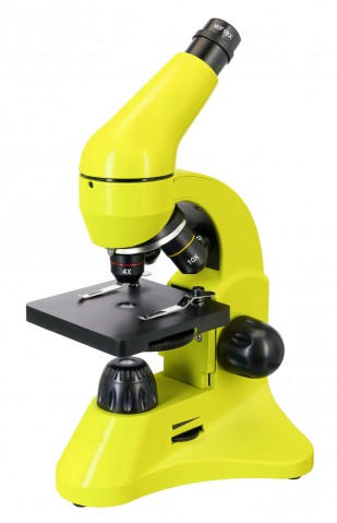 Mikroskop Levenhuk Rainbow 50L PLUS (Lime, EN)