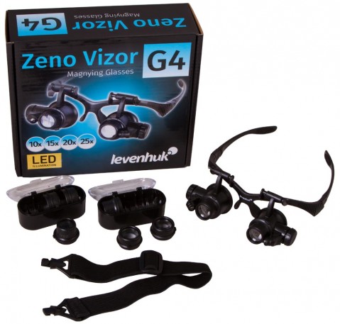 Levenhuk Zeno Vizor G4 Magnifying Glasses