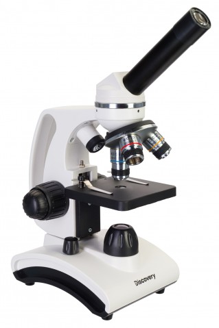 Mikroskop Discovery Femto Polar s knihou (CZ)