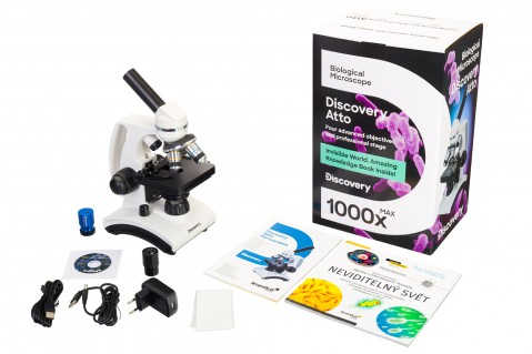 (CZ) Digitální mikroskop se vzdělávací publikací Discovery Atto Polar (CZ)