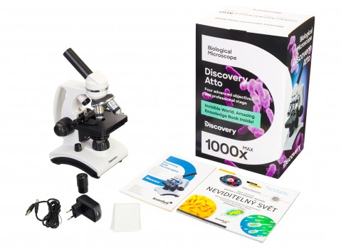 (CZ) Mikroskop se vzdělávací publikací Discovery Atto Polar (CZ)