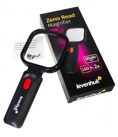 Levenhuk Zeno Read ZR10 Black Magnifier