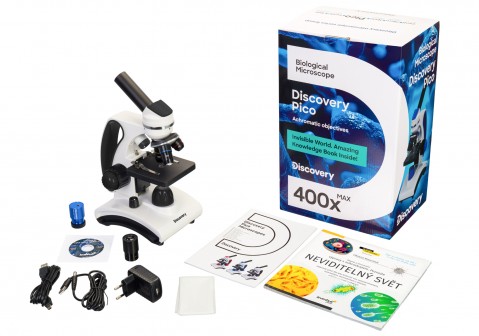 (EN) Discovery Pico Polar Digital Microscope with book (CZ)