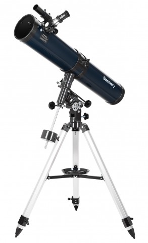 (EN) Discovery Spark 114 EQ Telescope with book (CZ)